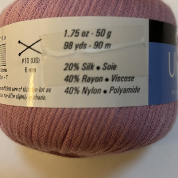 NWT “UltraSilk” ribbon texture yarn from Berroco. Bundle of 4 50-gm cakes. - Picture 3 of 5